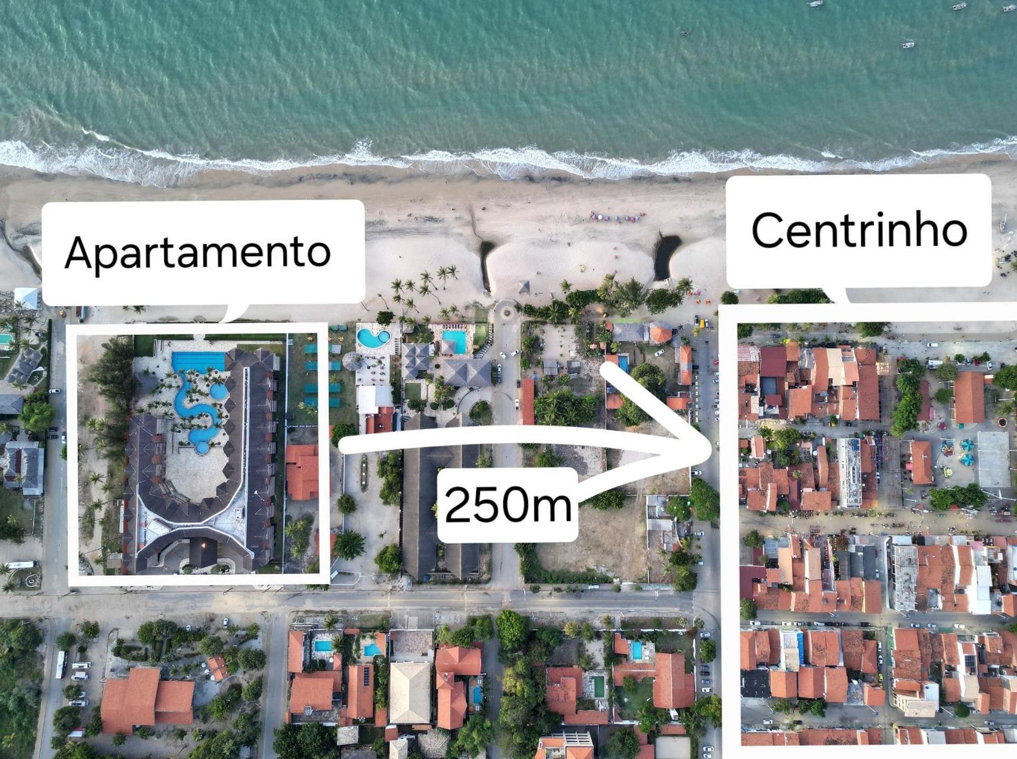 Kariribeach319A Flat 1Q Com Vista Maravilhosa Cumbuco Exterior foto